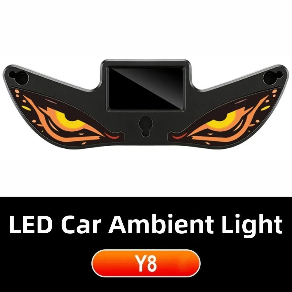 Devil Eye LED Car Light  Solar Powered